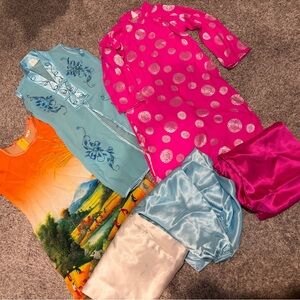 3 sets of Vietnamese Traditional Dresses ( Ao Dai ) Girls 3-4T